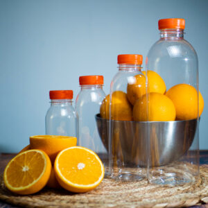 Bouteilles transparentes