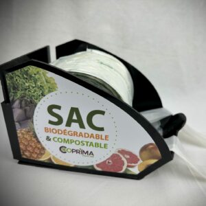 bioMat Sacs compostables à base d´amidon 30 l 60 cm x 53 cm ohne Tragegriff