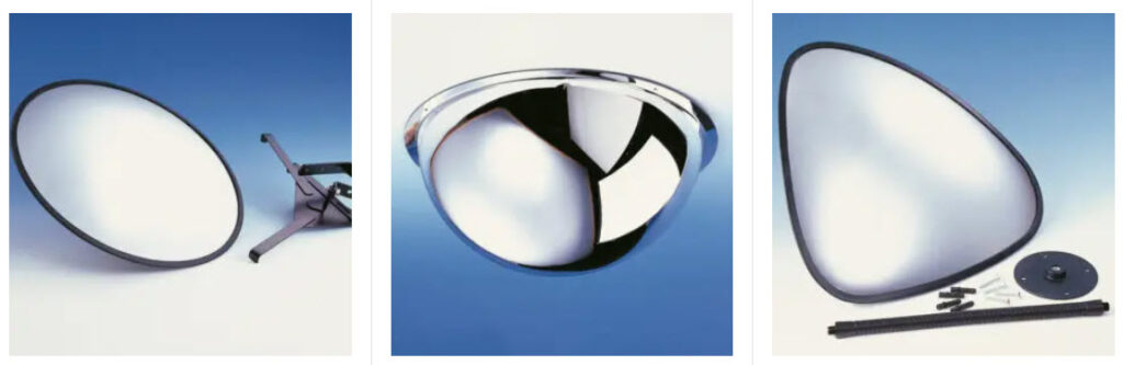 Agencement magasin - Miroirs de surveillance