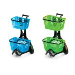 FORBU PLASTIC Double Chariot à roulettes