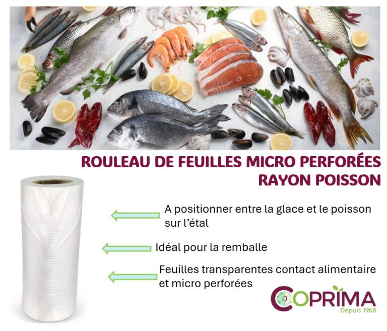 Emballages alimentaires professionnels - POISSON