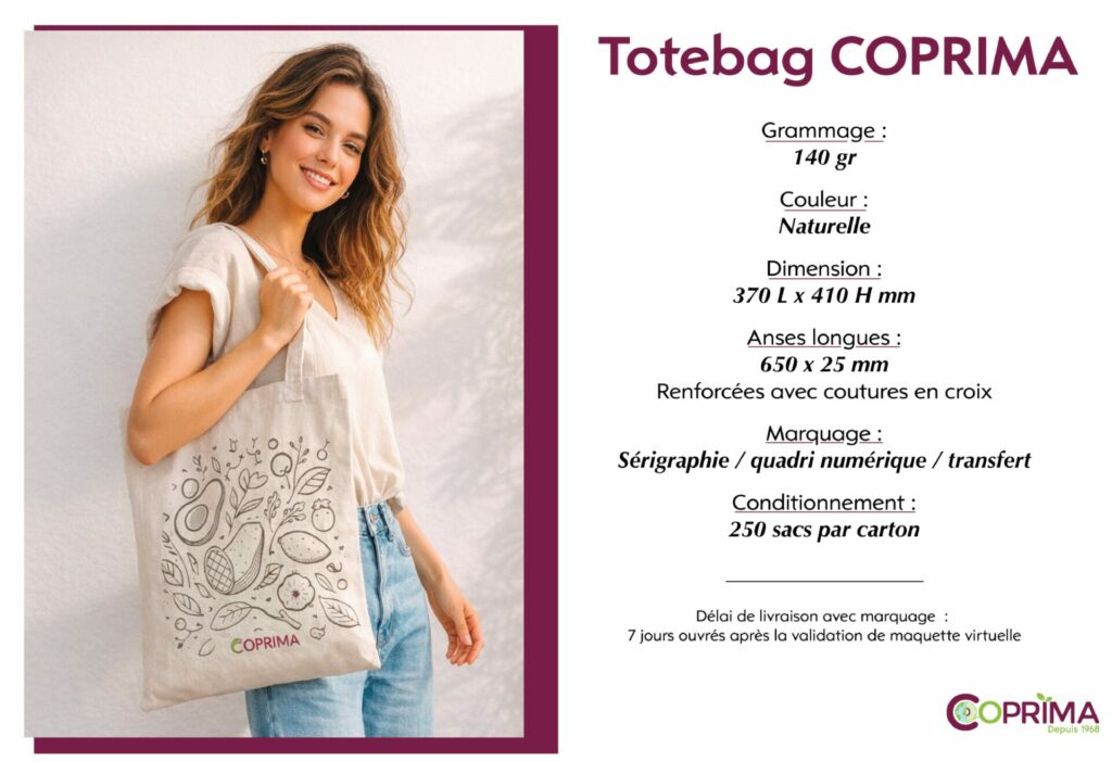 TOTEBAG personnalisable