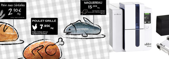 imprimante étiquettes de prix Edikio