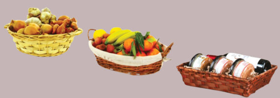 Corbeilles de présentation fruits